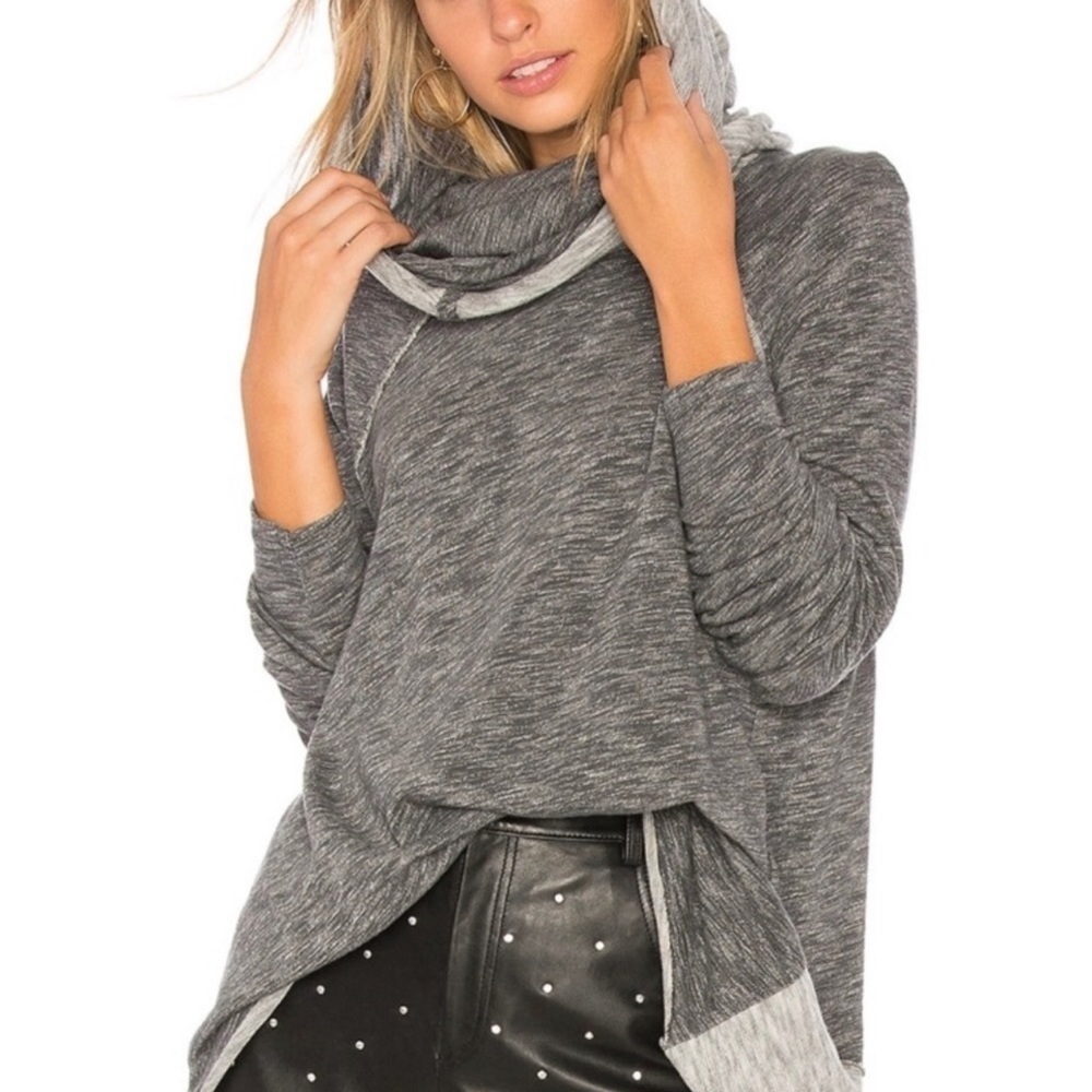 FREE People Beach Cocoon Cowl Neck Pullover